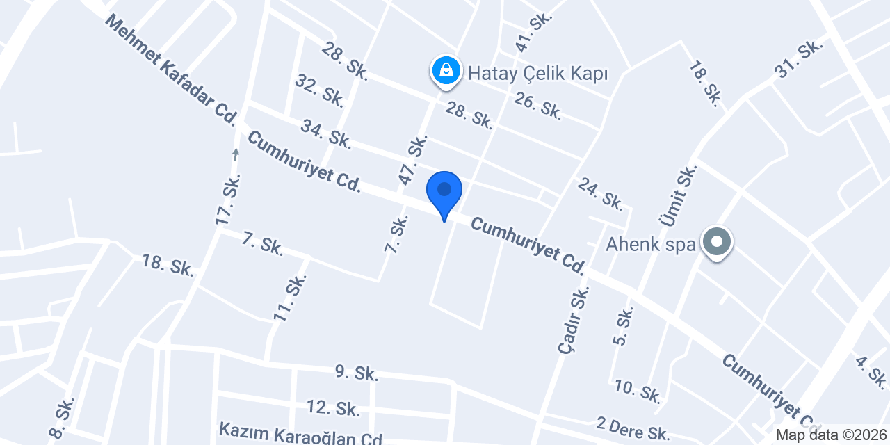 مركز شام للاتصالات konumu