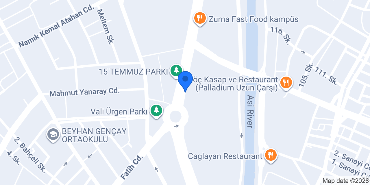 İnal Bilgisayar konumu