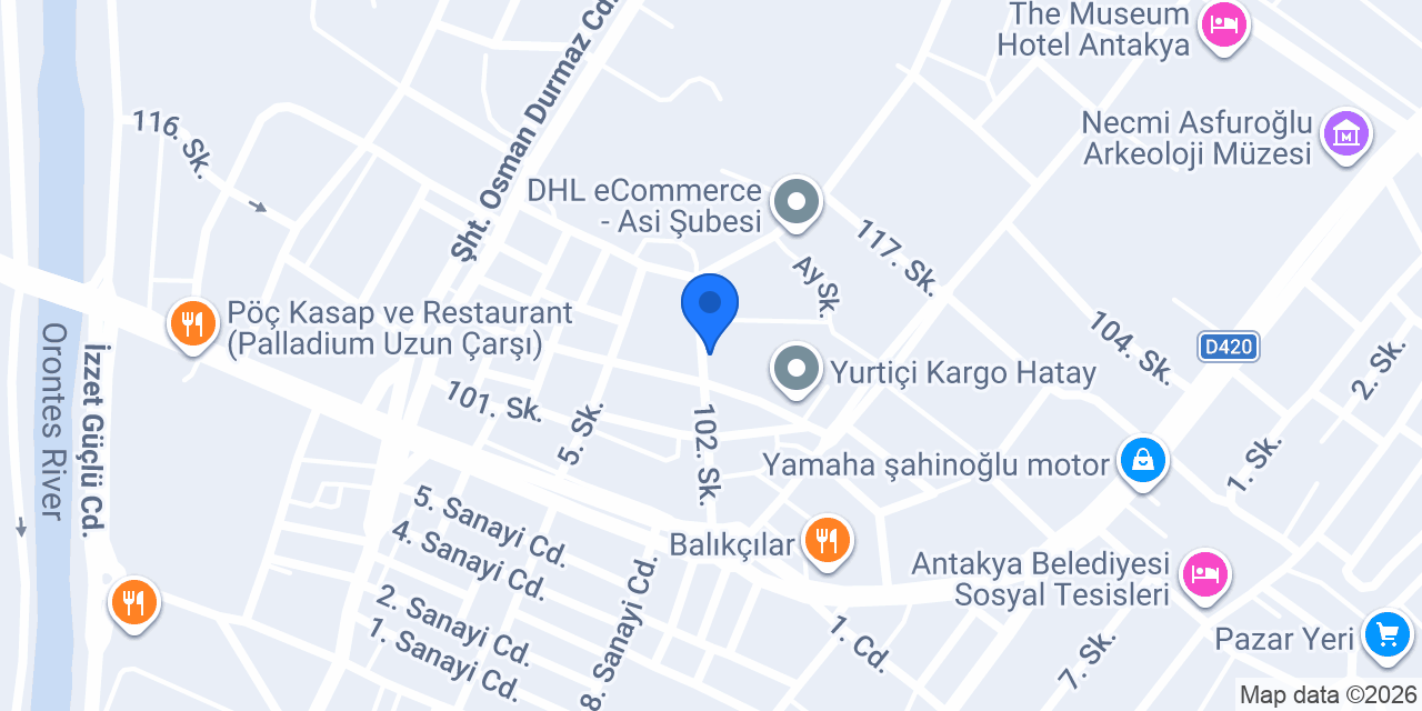 Selim metal konumu