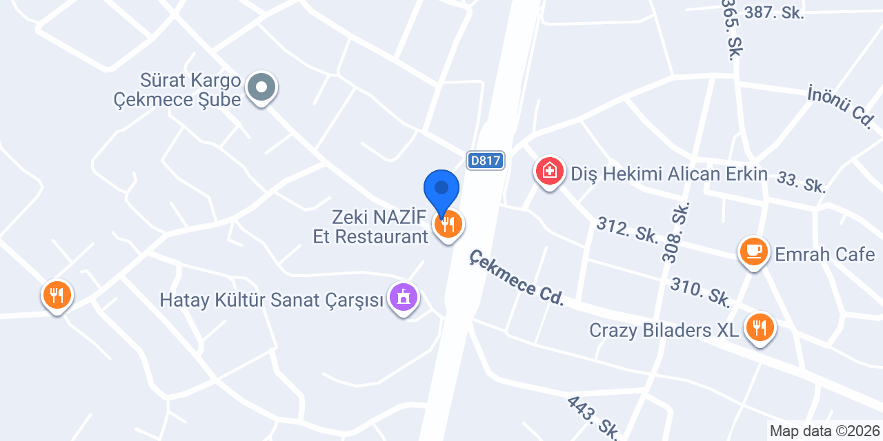 Defne Petshop konumu