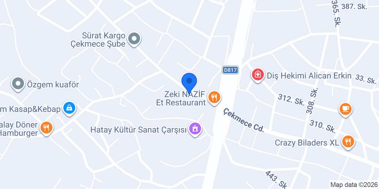 AYTAÇ ET MARKET - SEZEN KASAP RESTAURANT konumu