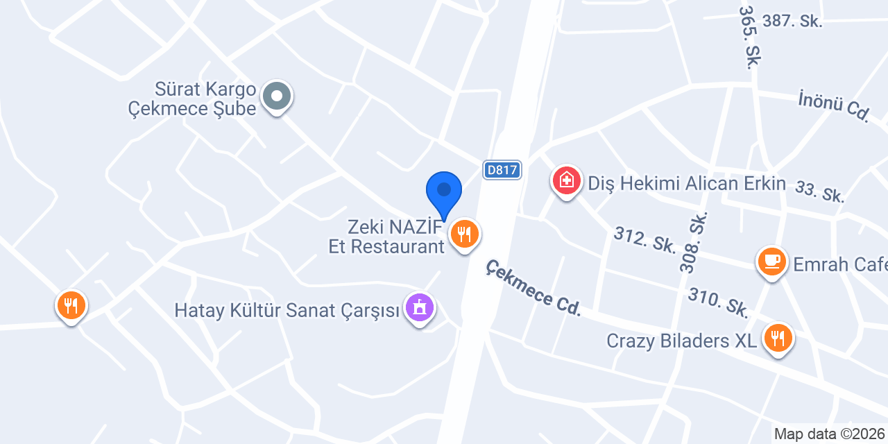 Kılçık Balık Restorant konumu