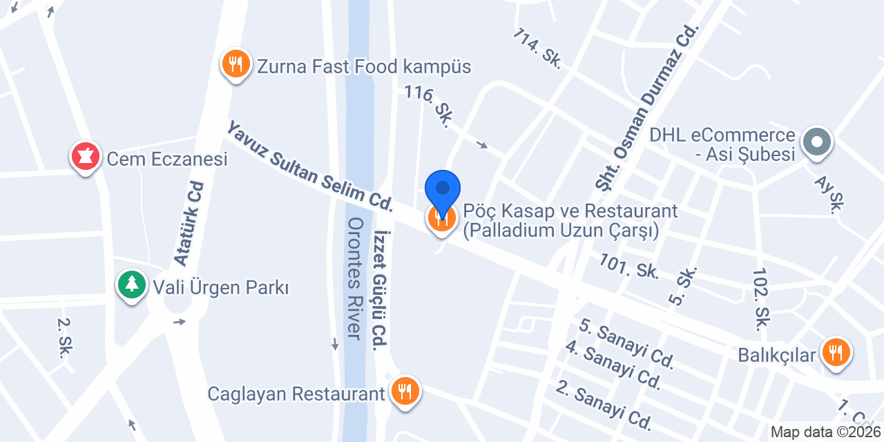 7/24 ANTAKYA SİTE TAKSİ konumu