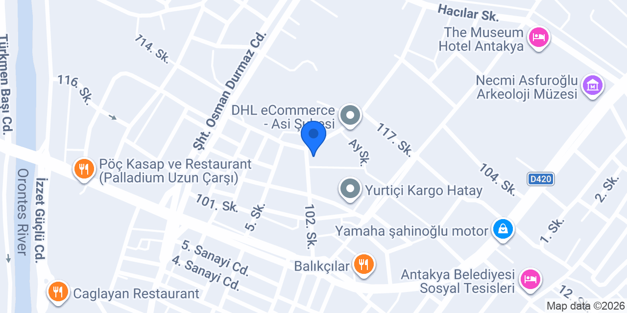 Denizli Otomotiv konumu