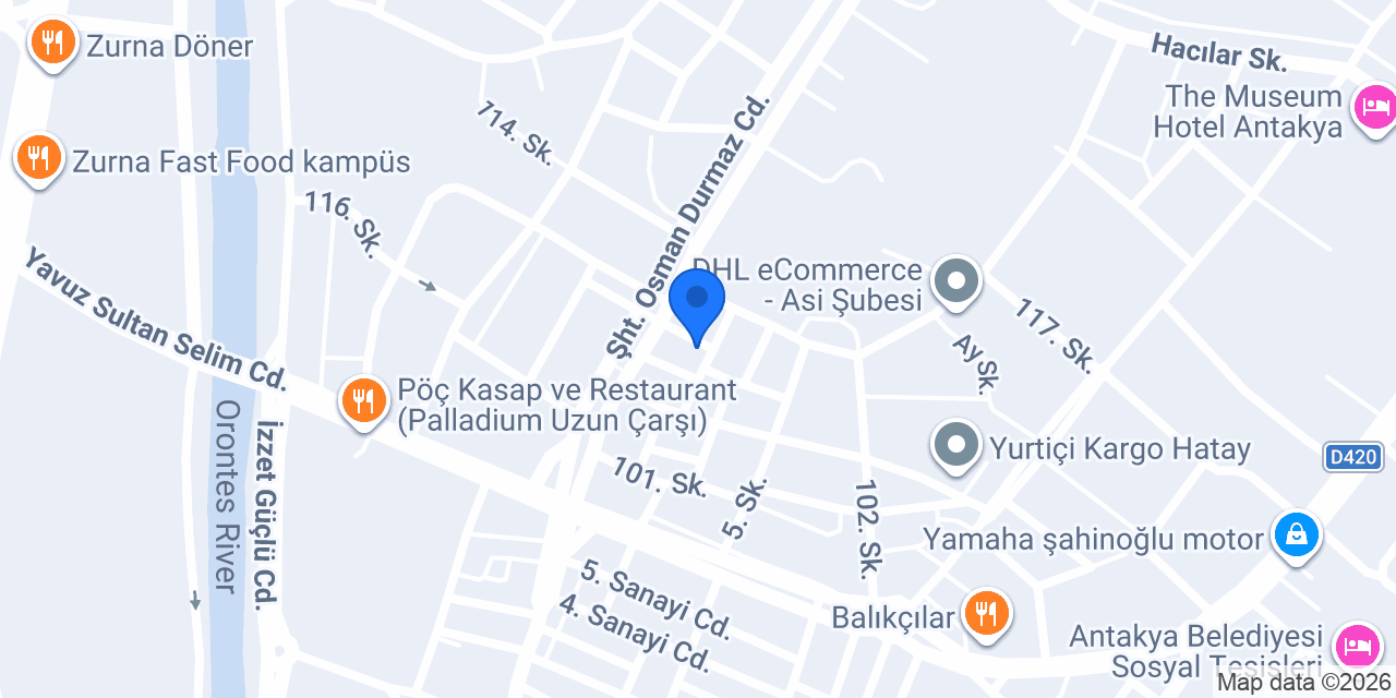 Özvatan Ulus. Nak. Ltd. Sti. konumu