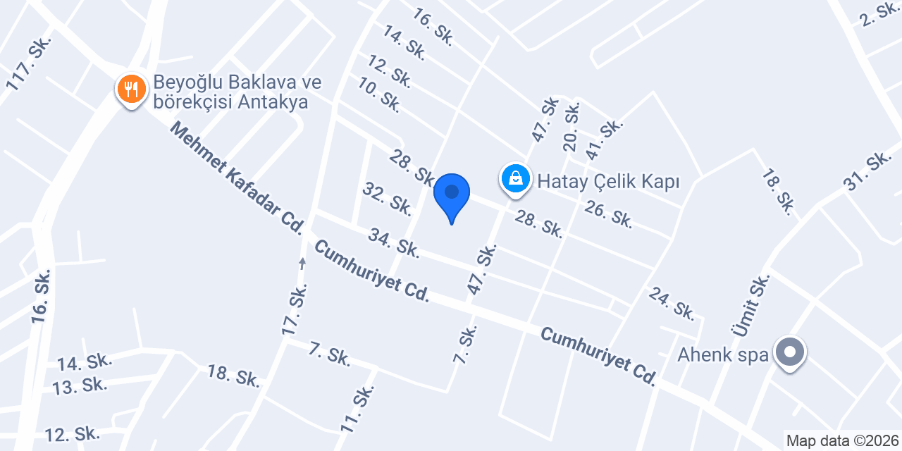 Şehoğlu İlkokulu konumu