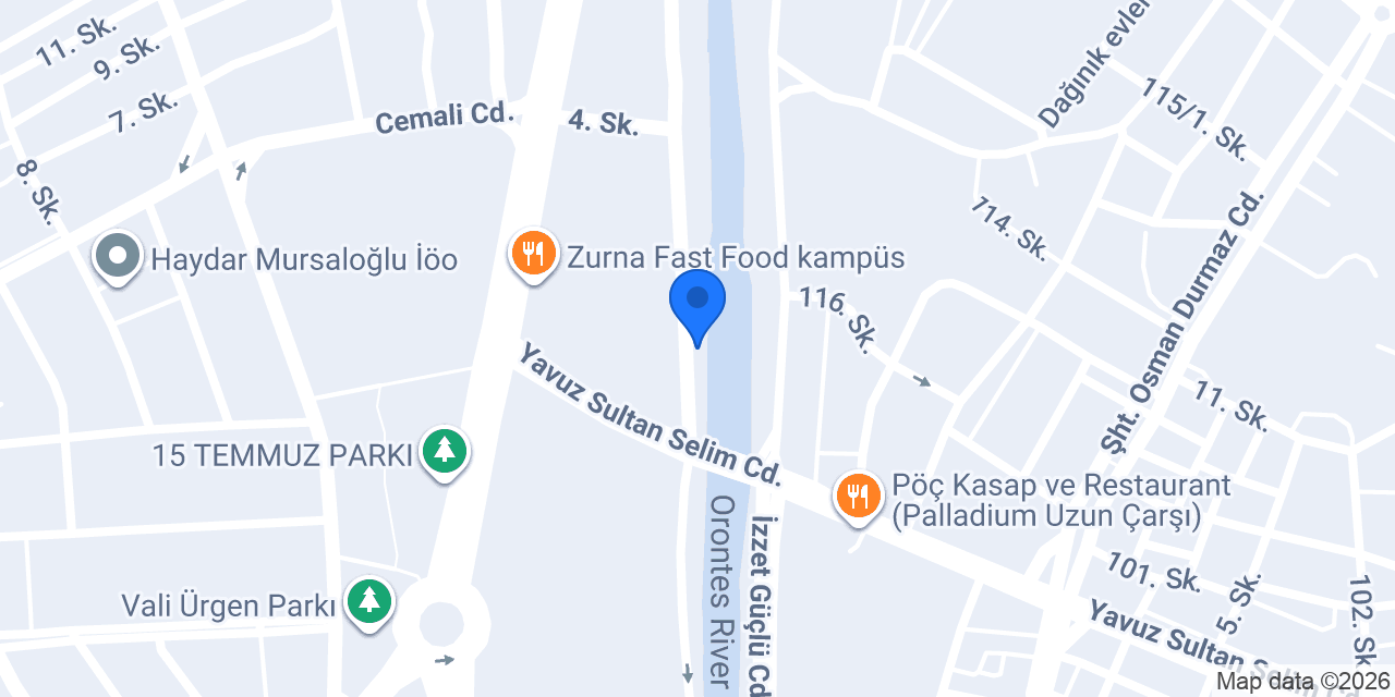 Hatay Aile Danışma Merkezi konumu