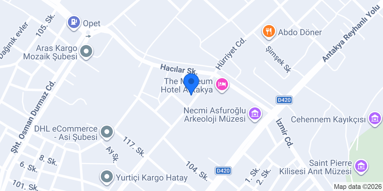 ANTAKYA KADİM SİGORTA konumu