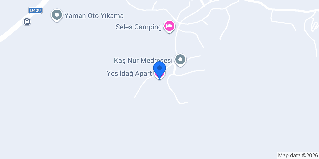 Yeşildağ Apart konumu