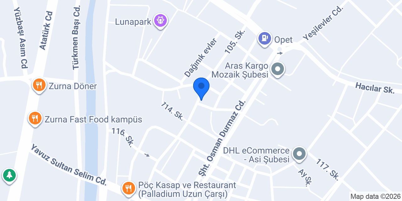 Petra Orman Ürünleri konumu