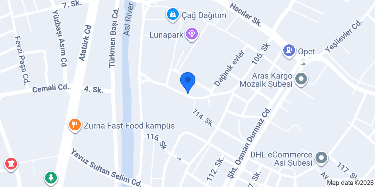 Ayaz Market konumu