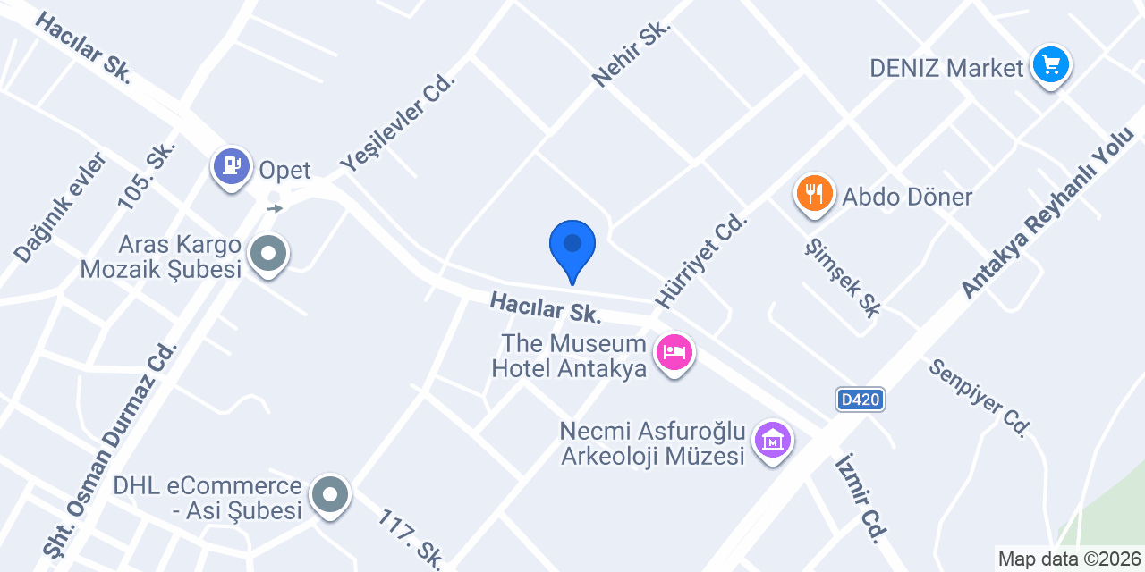 GÜZELYÜZ AVM konumu
