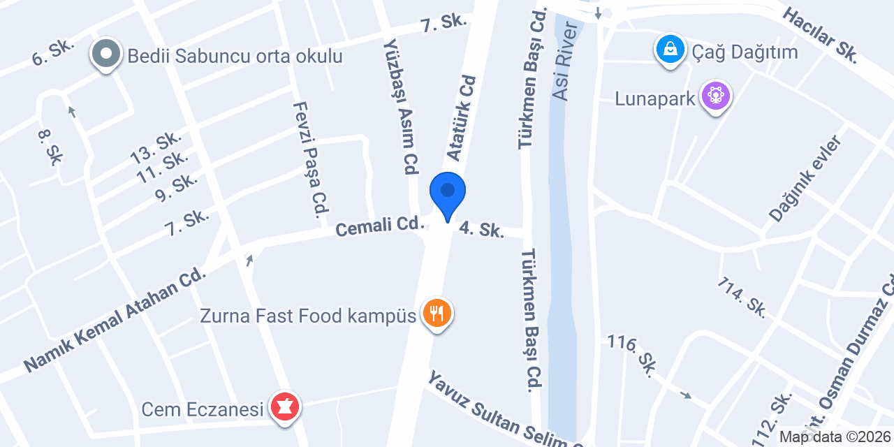 Final Dergisi Dershaneleri konumu