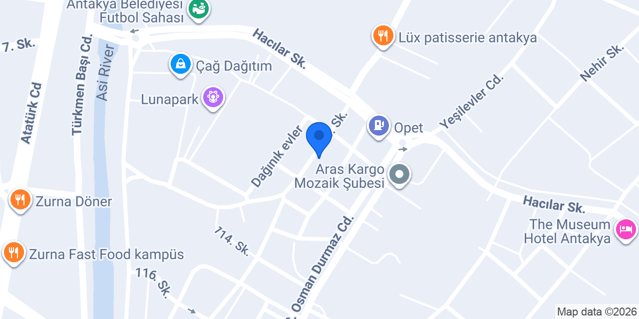 Hatay Umut Sigorta Ltd Şti konumu