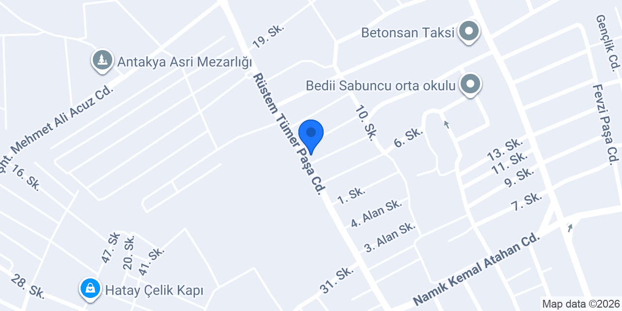 Mesçi Mali Müşavirlik Bürosu konumu