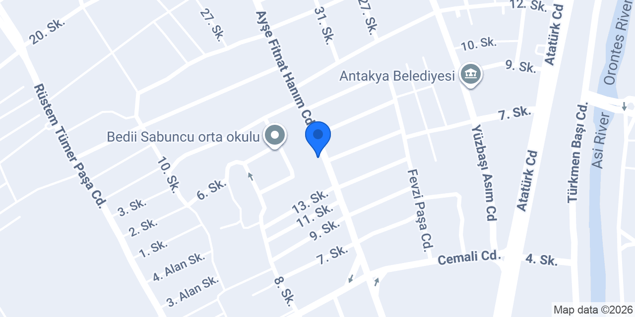 TveK Hatay konumu