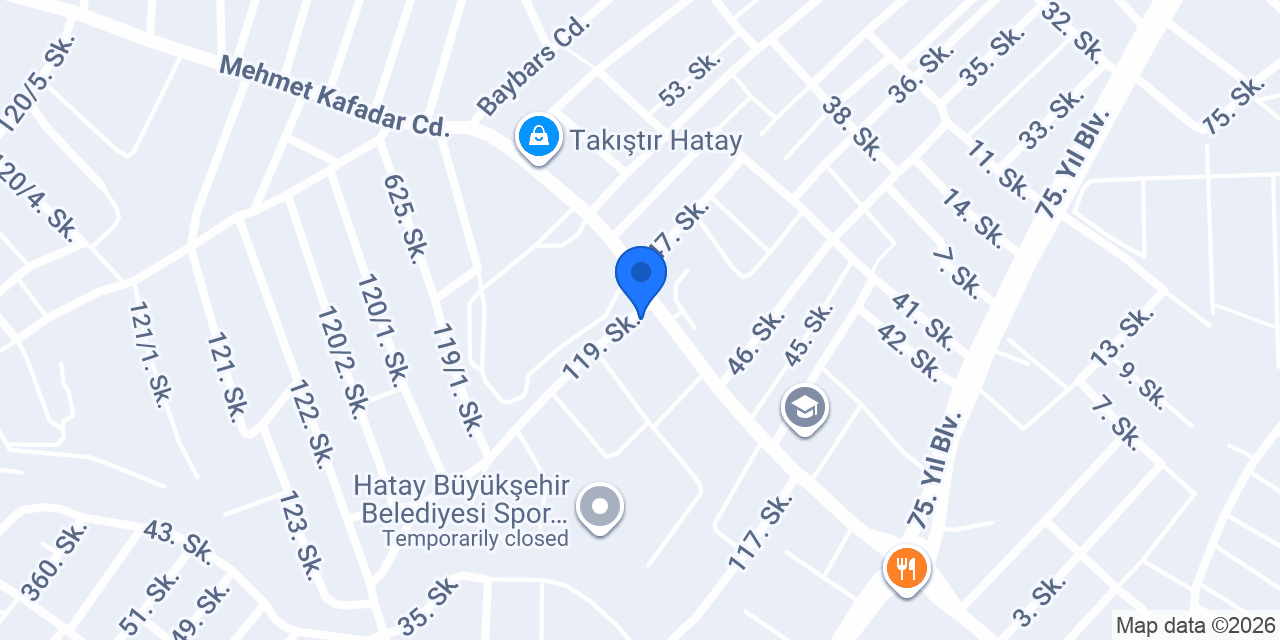 Duyser Antakya İşitme Merkezi konumu