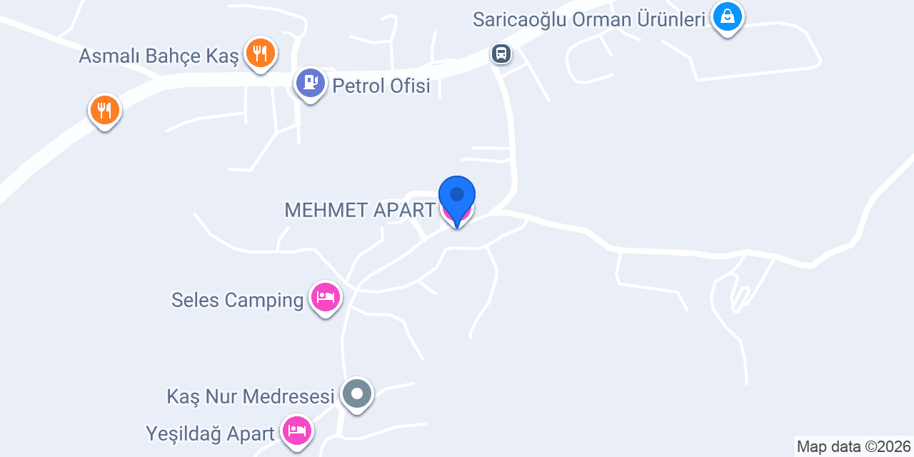 MEHMET APART konumu