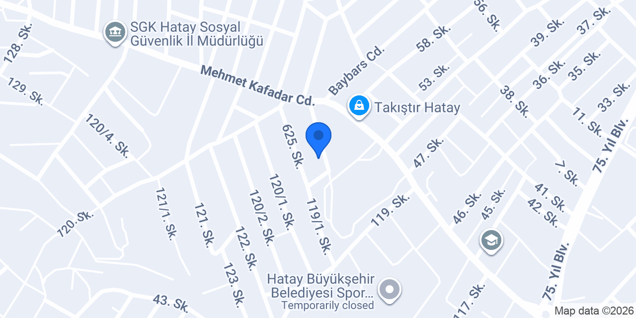 Antakya saç ekim merkezi konumu