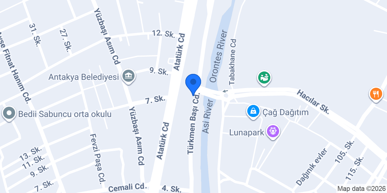 otomar antakya konumu