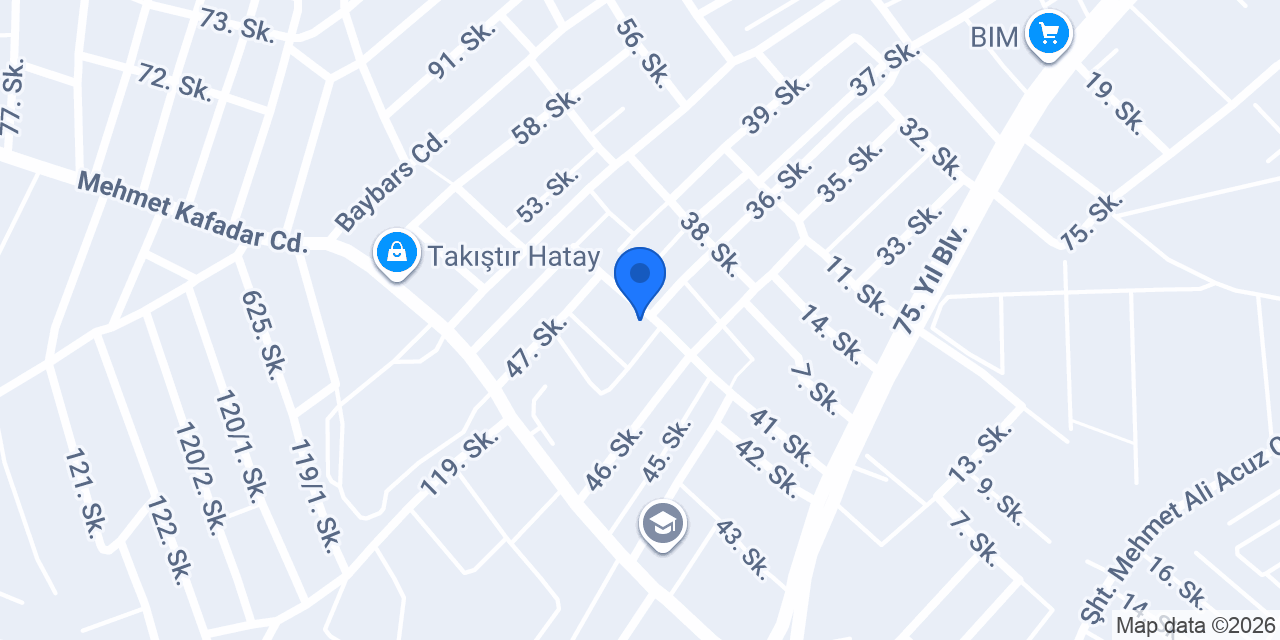 Hatay Taş Duvar konumu