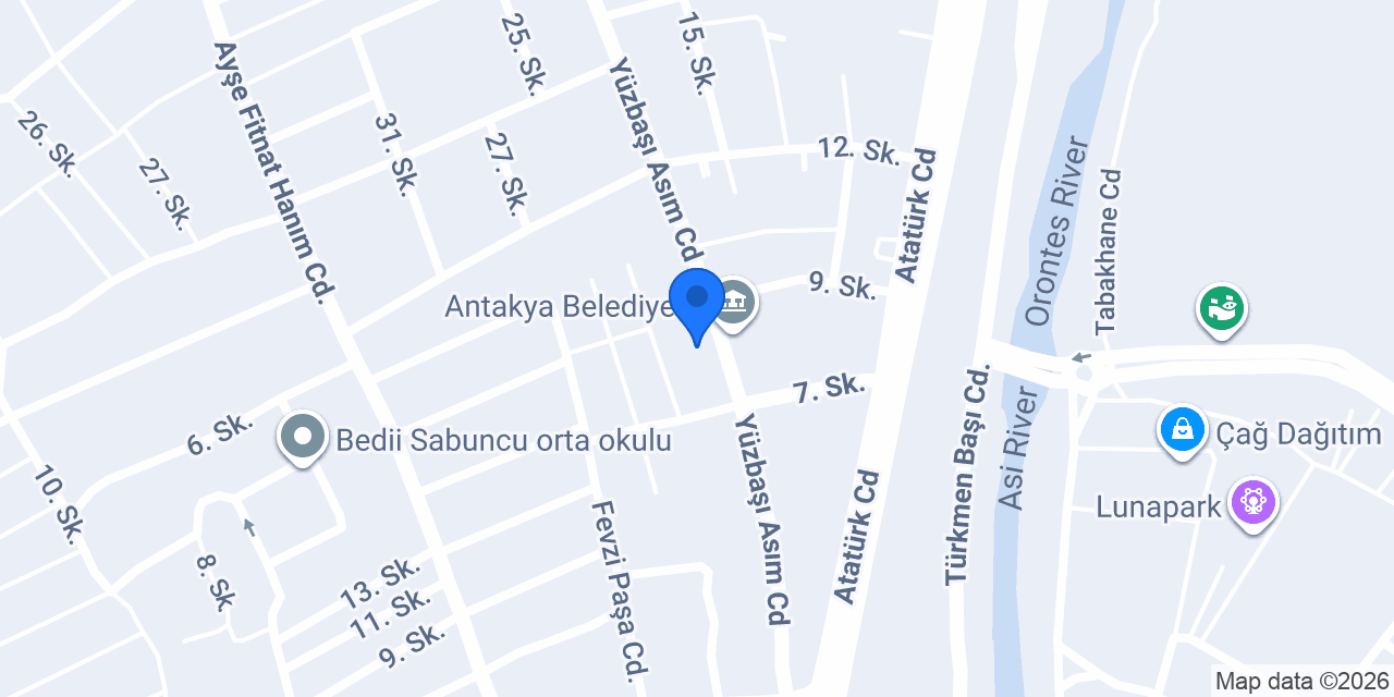 Selçuk Harita-Hatay konumu
