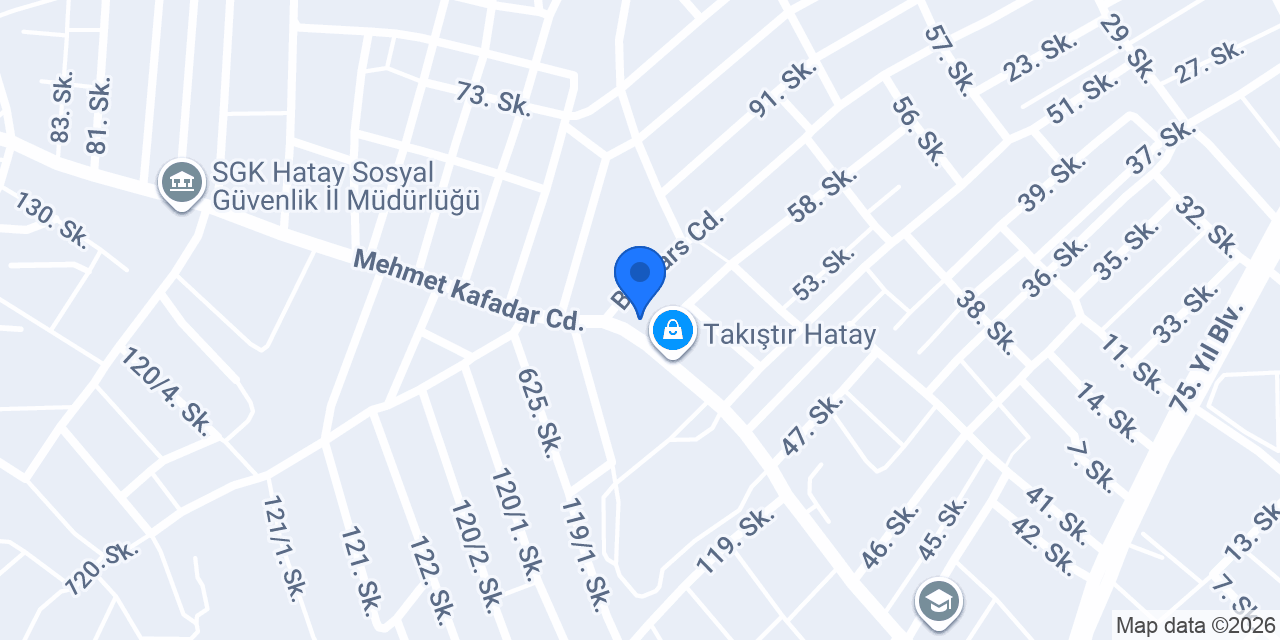 Antakya Enfes Köfte konumu