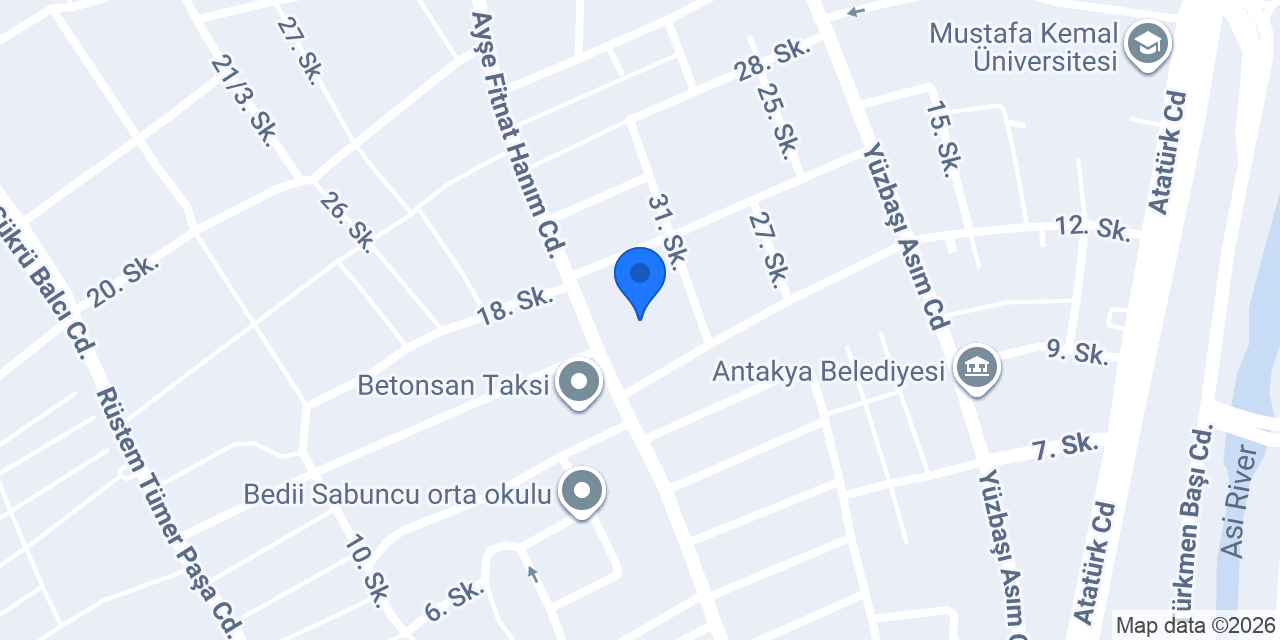 Alhatip Mobilya konumu