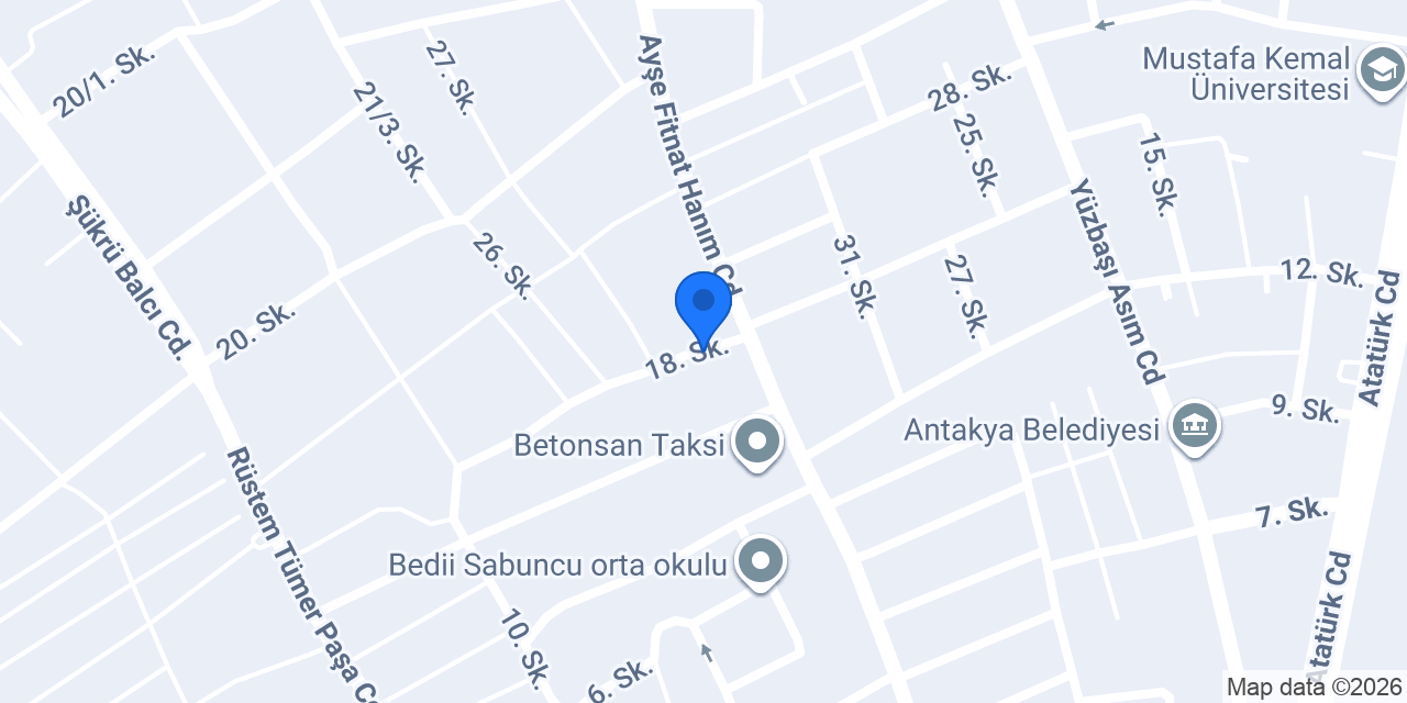 Güven Taksi konumu