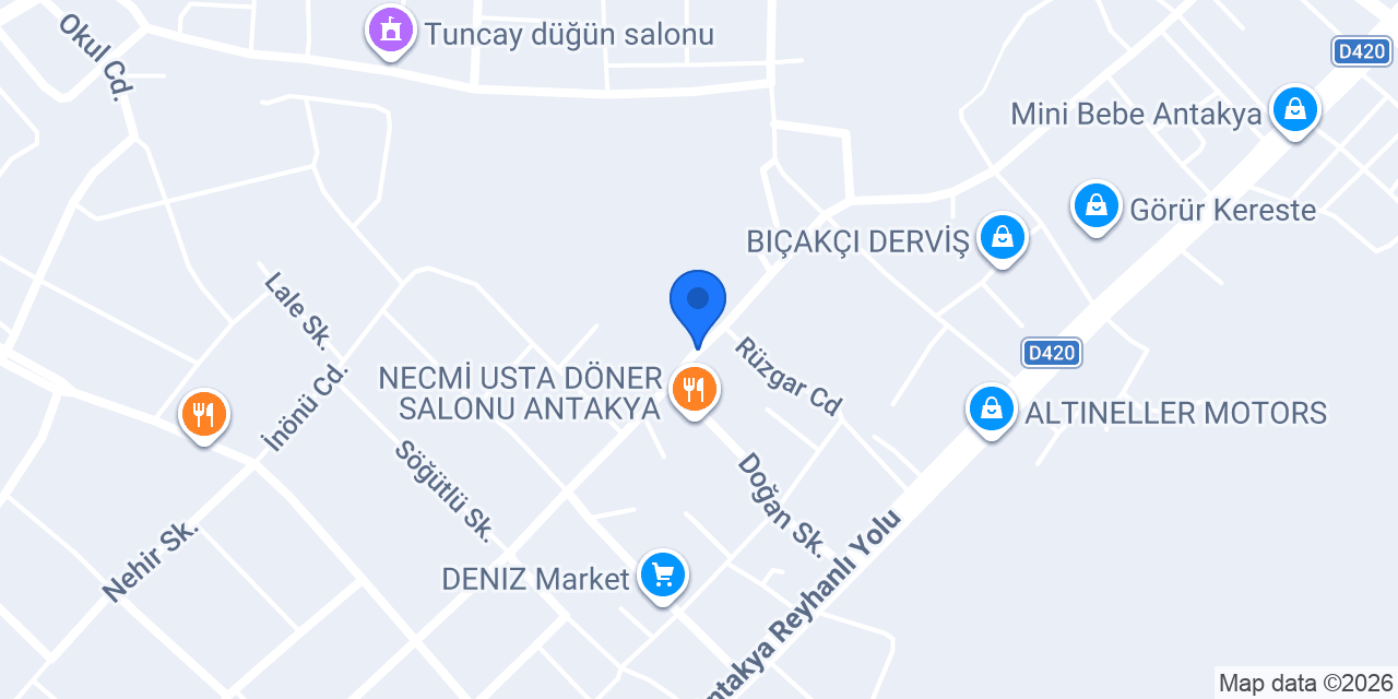 Venedik Restaurant konumu