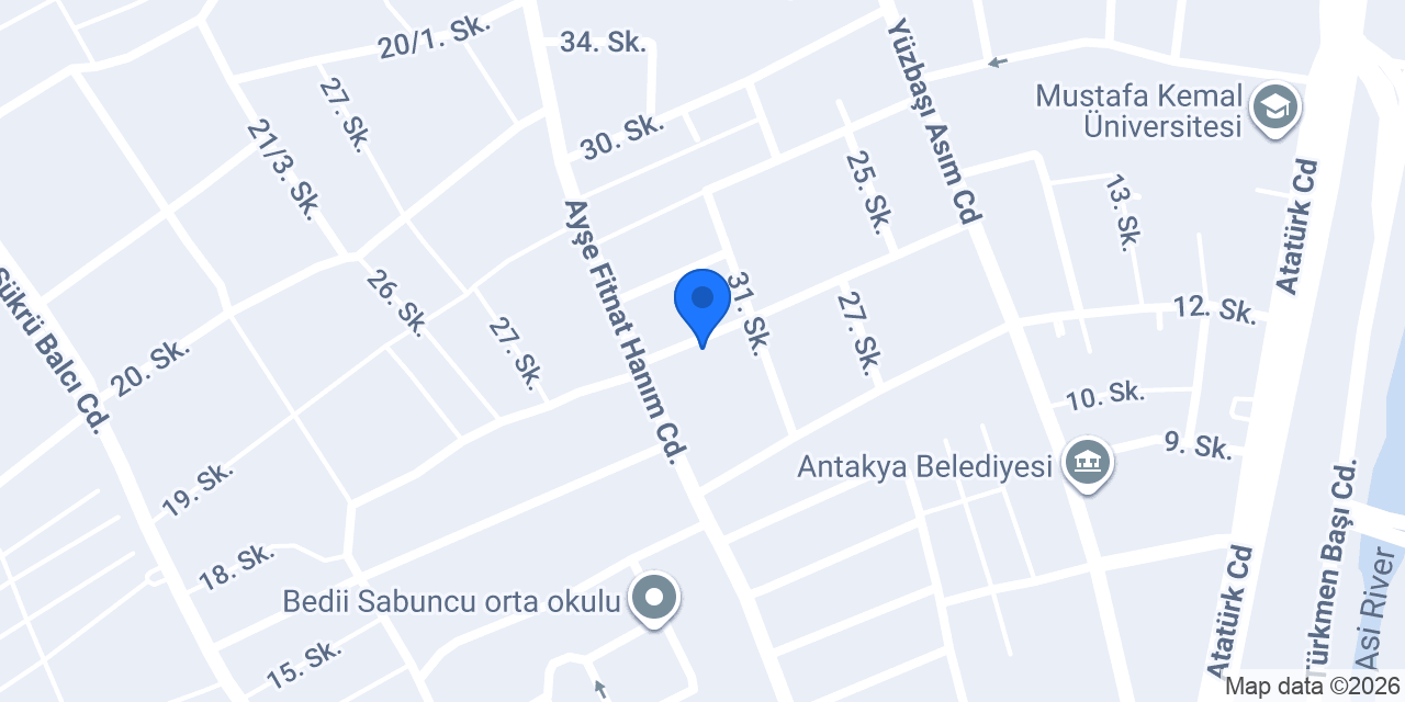 Çetin Bayan Kuaförü konumu