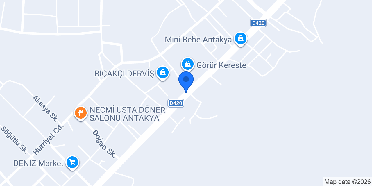 Köseoğlu yapı seramik deposu konumu