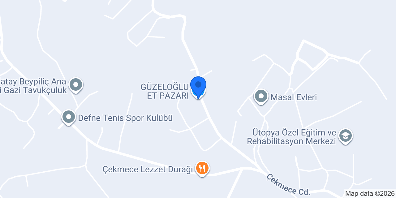GÜZELOĞLU ET PAZARI konumu