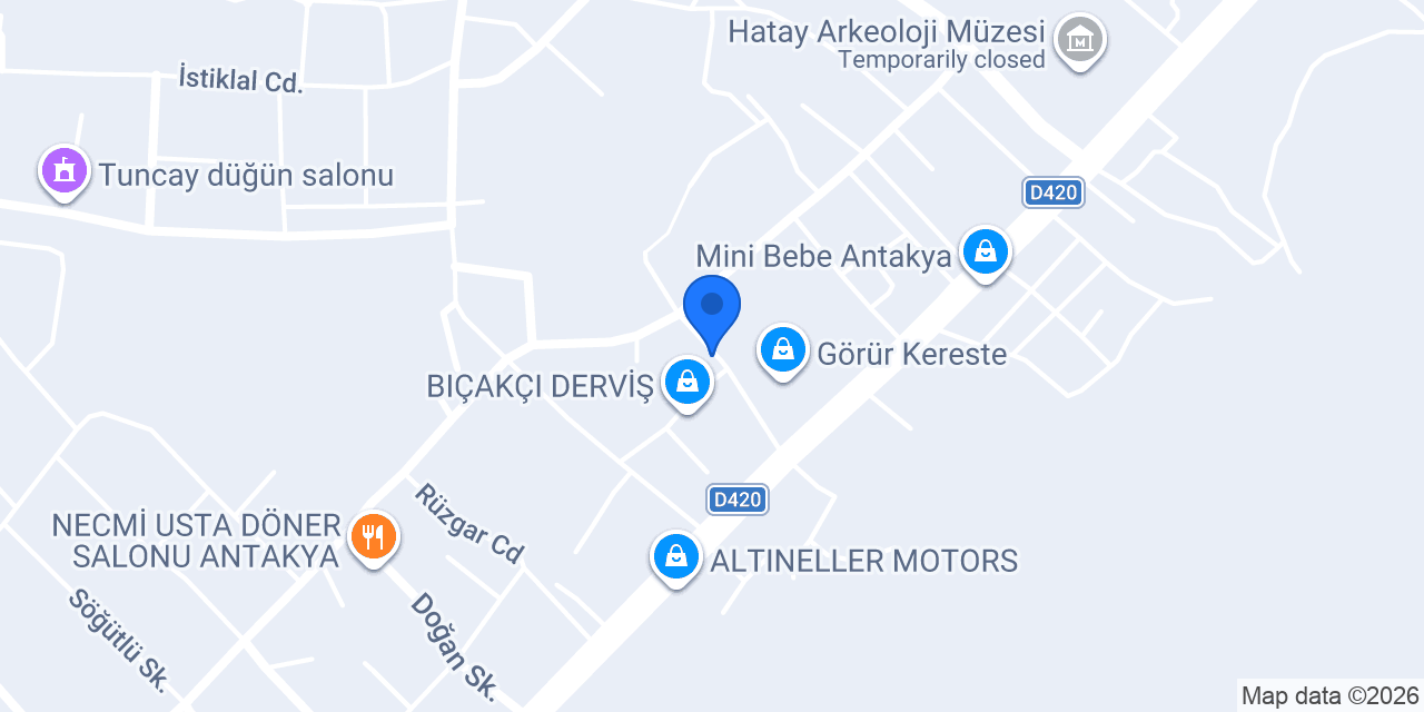 Yılmaz Mobilya konumu