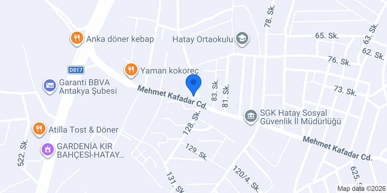 Sabahat kuaför konumu