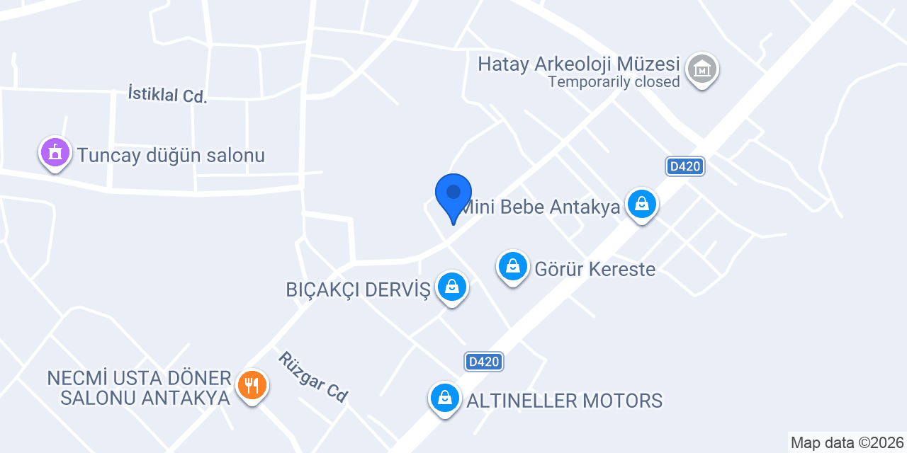 Tok Mutfak ŞOVRUM konumu