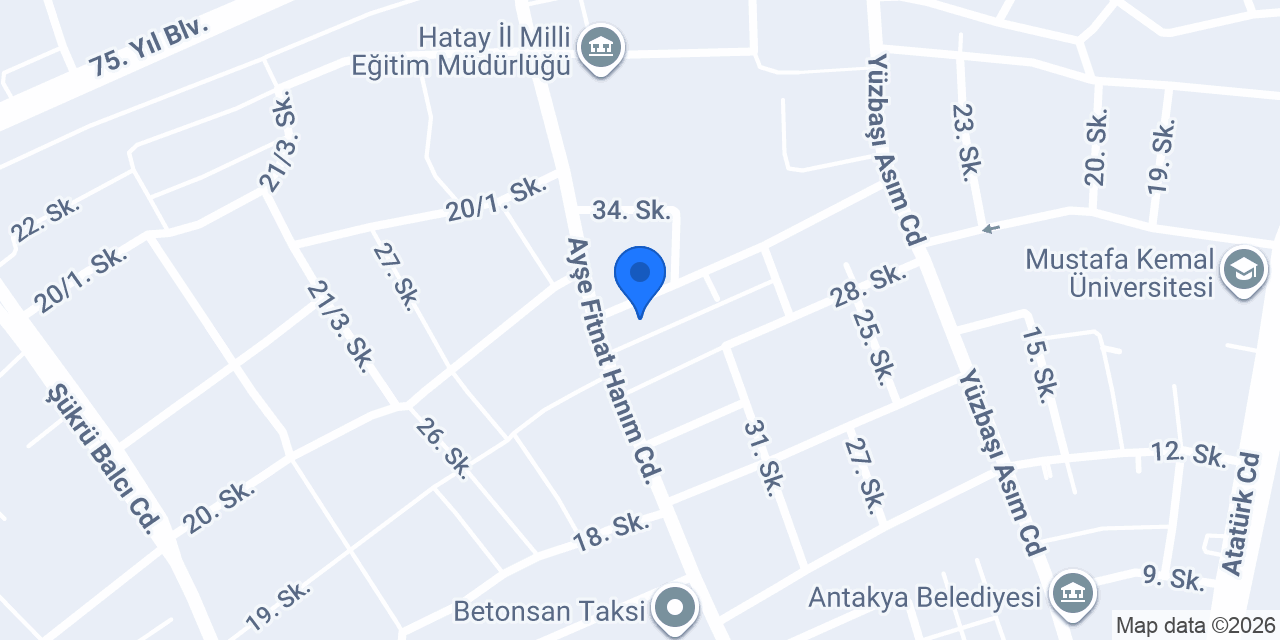 Gezer Home Mobilya konumu