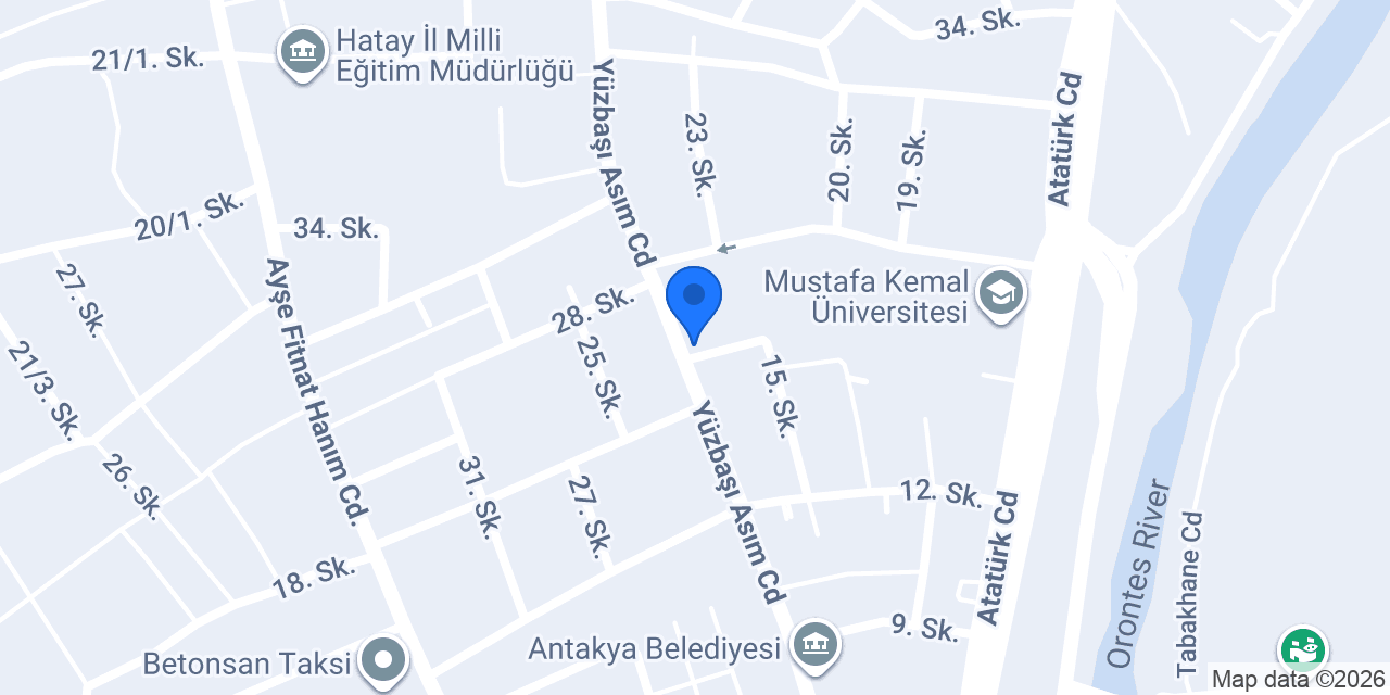 Kasap Serkan fırın konumu