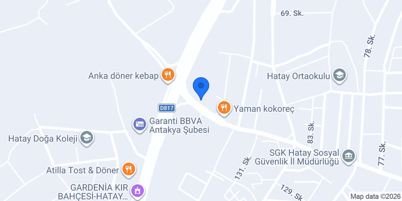 YALÇIN HUKUK BÜROSU konumu