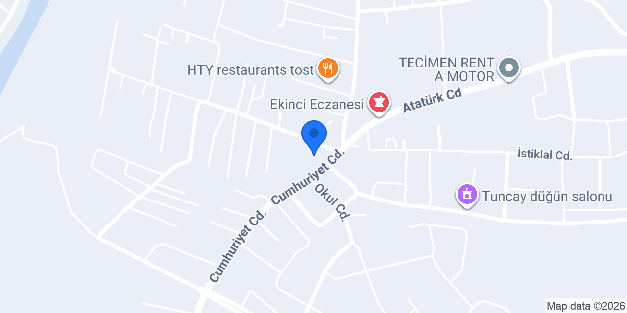 Bozdemir Emlak konumu