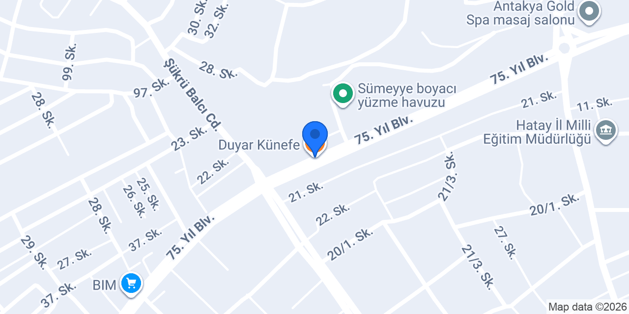 Duyar Künefe konumu