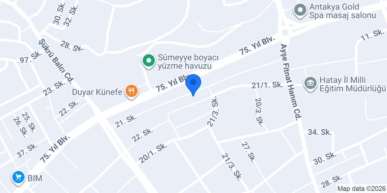 Antakya Kentsel Dönüşüm konumu