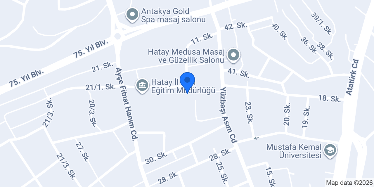 Hüseyin Özbuğday Anadolu Lisesi konumu