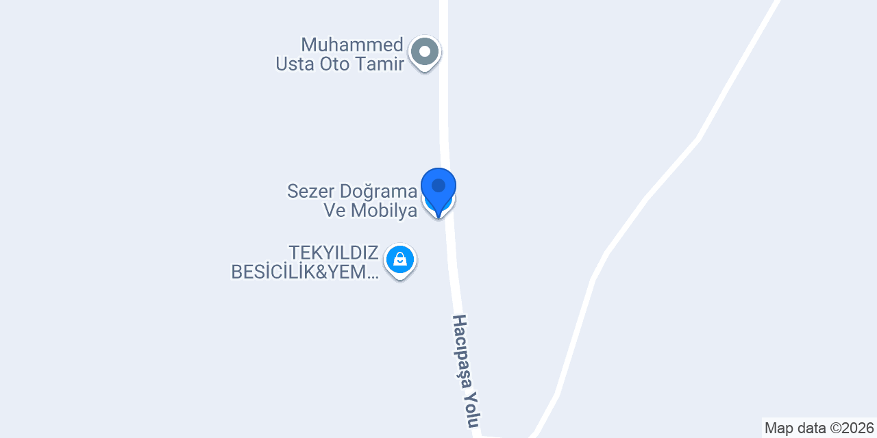 Sezer Doğrama Ve Mobilya konumu