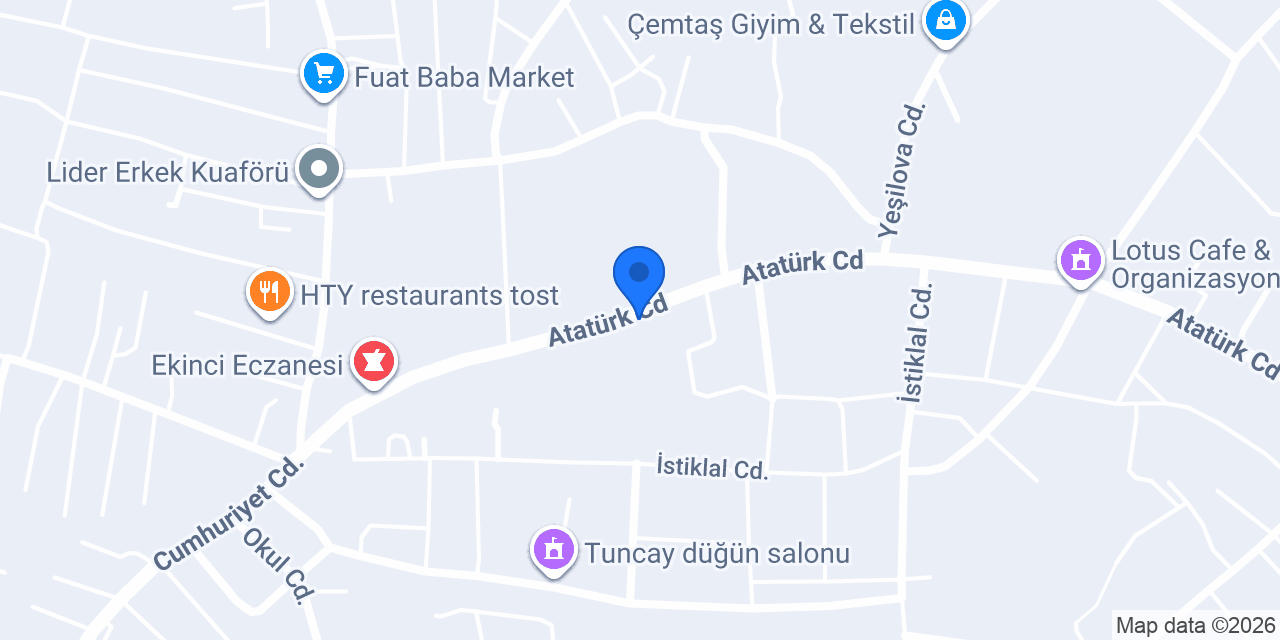 TECİMEN RENT A MOTOR konumu