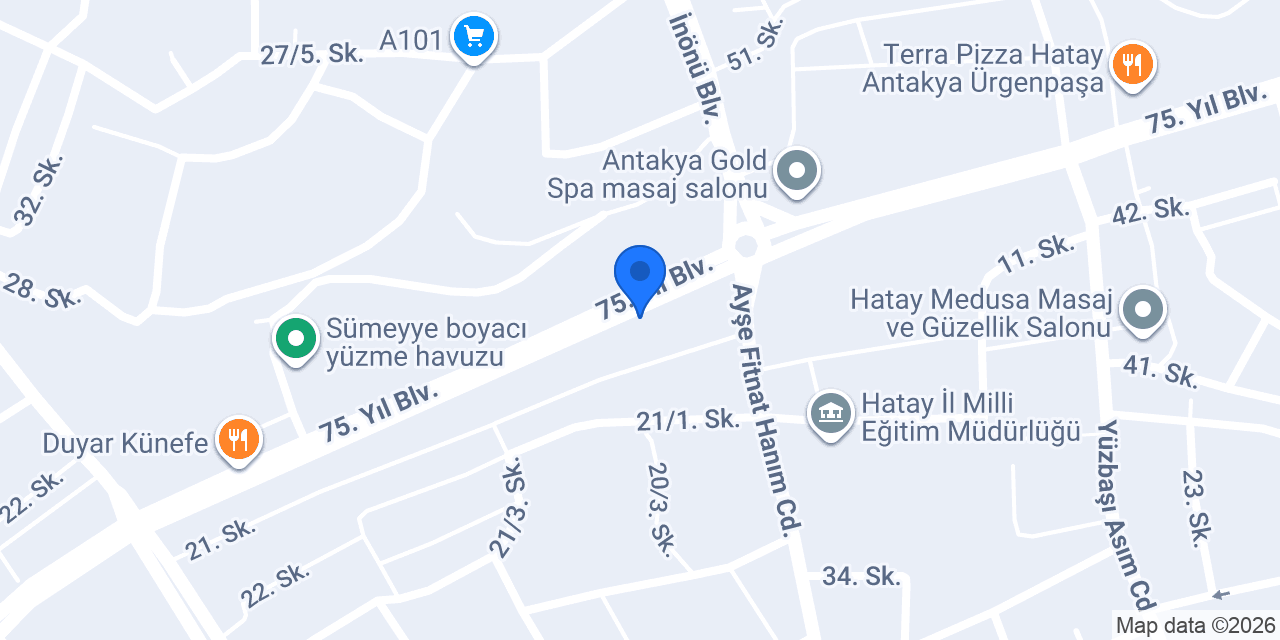 Karaçadır Avukatlık Bürosu konumu