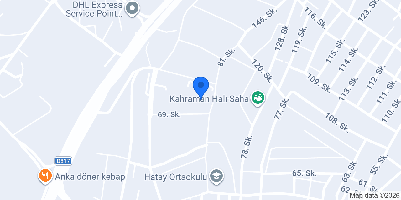 Antakya Taksi Kahraman konumu