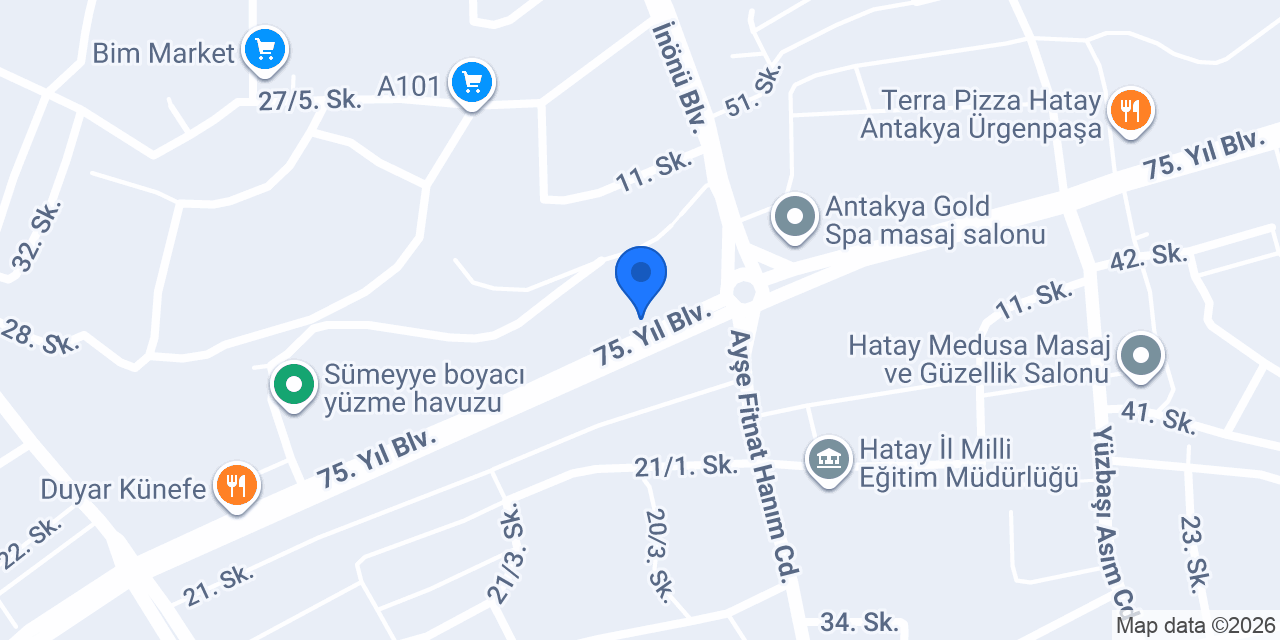 Samet İnşaat konumu