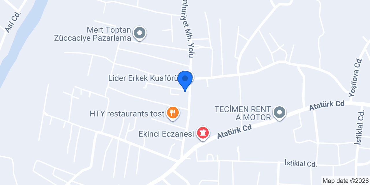 İnci FIRINI konumu