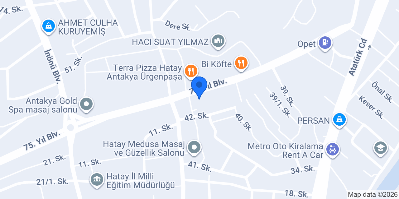 Doğtaş Exclusive Antakya konumu